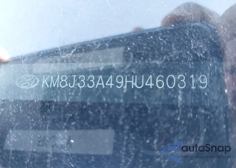 2017 Hyundai Tucson Se from USA, damaged, VIN KM8J33A49HU460319